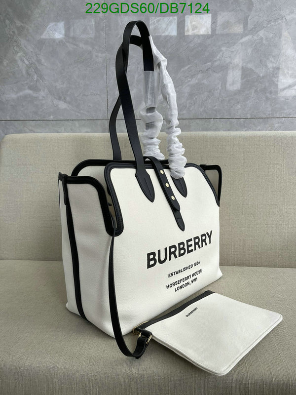 Burberry Bag-(Mirror)-Handbag- Code: DB7124 $: 229USD