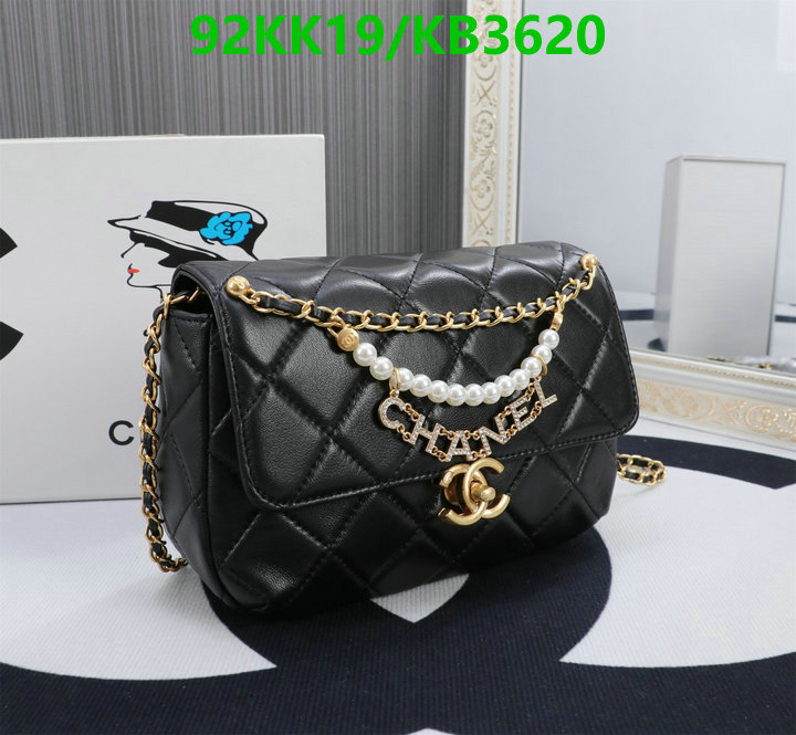 Chanel Bag-(4A)-Crossbody- Code: KB3620 $: 92USD