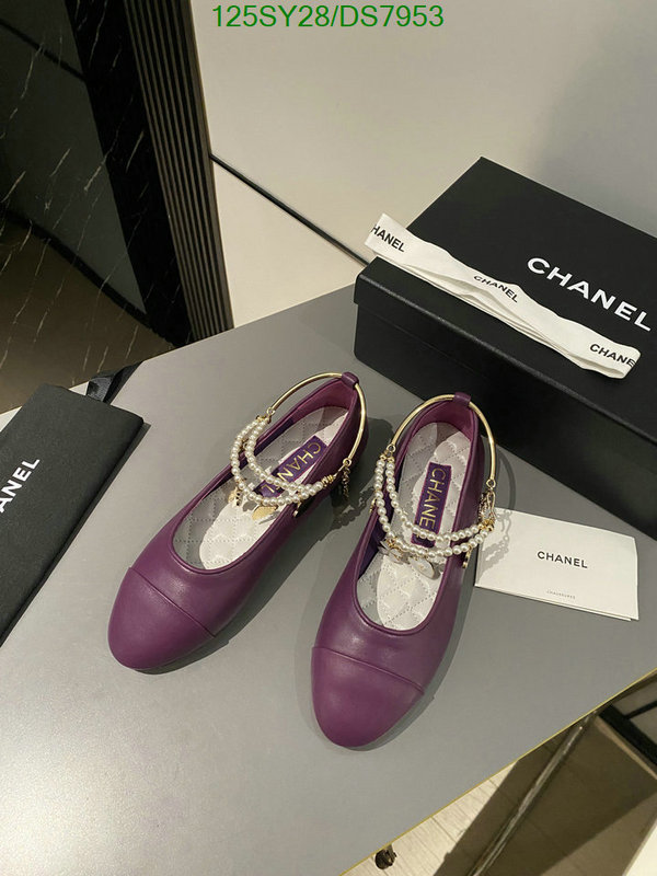 Women Shoes-Chanel Code: DS7953 $: 125USD