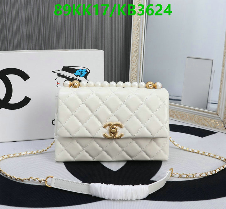 Chanel Bag-(4A)-Crossbody- Code: KB3624 $: 89USD