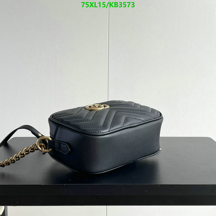 Gucci Bag-(4A)-Marmont Code: KB3573 $: 75USD