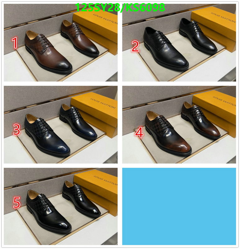 Men shoes-LV Code: KS6098 $: 125USD