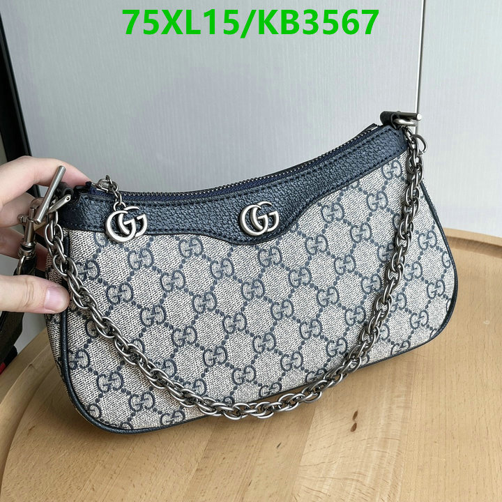 Gucci Bag-(4A)-Crossbody- Code: KB3567 $: 75USD