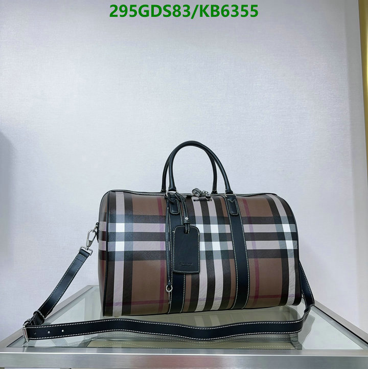 Burberry Bag-(Mirror)-Handbag- Code: KB6355 $: 295USD