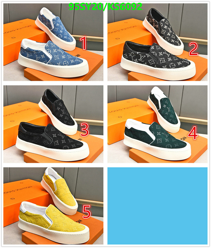 Men shoes-LV Code: KS6092 $: 95USD