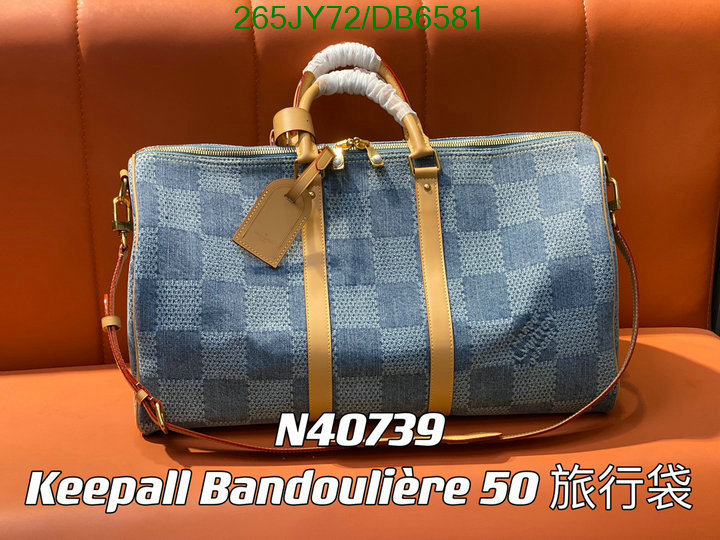 LV Bag-(Mirror)-Keepall BandouliRe 45-50- Code: DB6581 $: 265USD