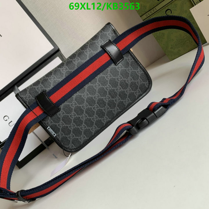 Gucci Bag-(4A)-Belt Bag-Chest Bag-- Code: KB3563 $: 69USD