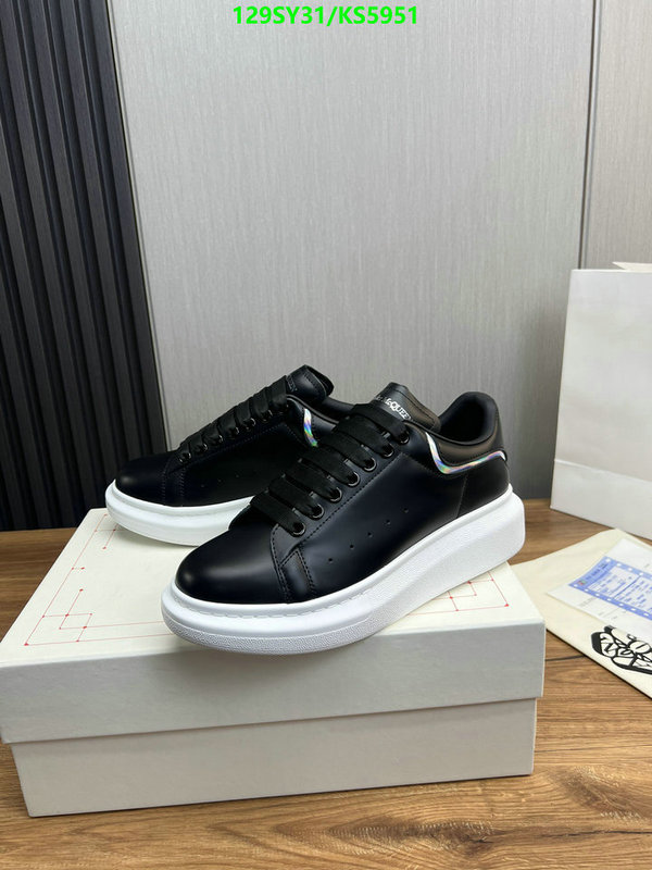 Men shoes-Alexander Mcqueen Code: KS5951 $: 129USD