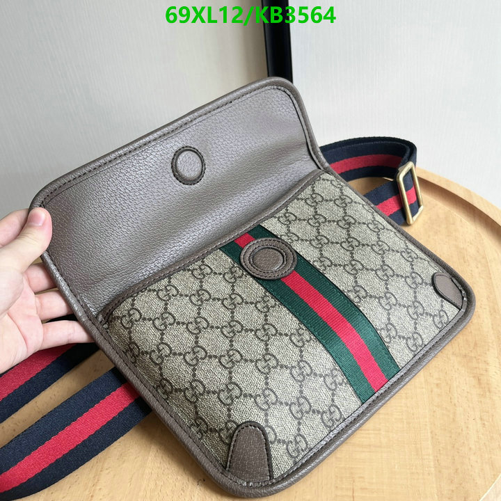 Gucci Bag-(4A)-Belt Bag-Chest Bag-- Code: KB3564 $: 69USD