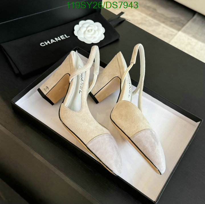 Women Shoes-Chanel Code: DS7943 $: 119USD