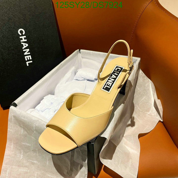 Women Shoes-Chanel Code: DS7924 $: 125USD