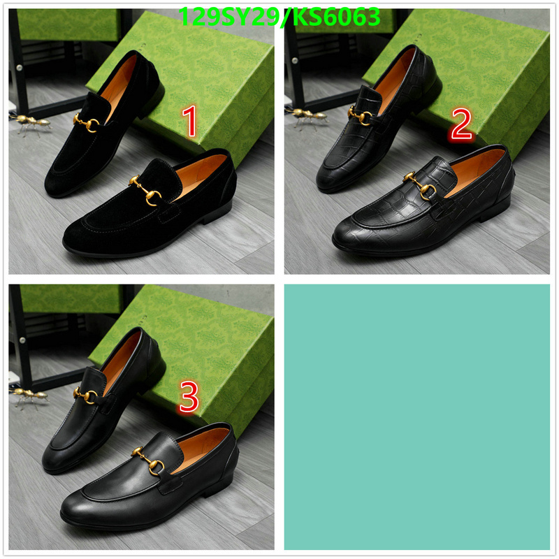 Men shoes-Gucci Code: KS6063 $: 129USD