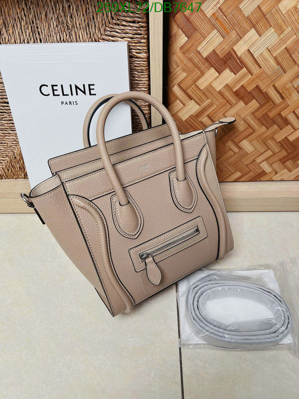 Celine Bag-(Mirror)-Handbag- Code: DB7647 $: 259USD