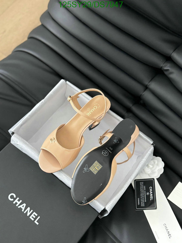 Women Shoes-Chanel Code: DS7947 $: 125USD