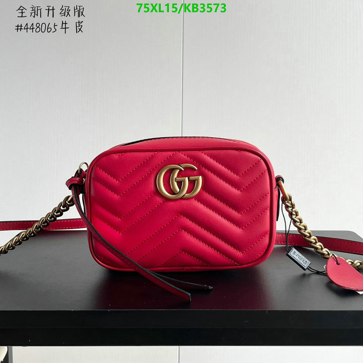 Gucci Bag-(4A)-Marmont Code: KB3573 $: 75USD