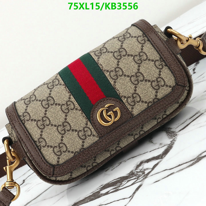 Gucci Bag-(4A)-Crossbody- Code: KB3556 $: 75USD