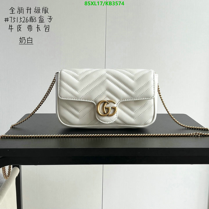 Gucci Bag-(4A)-Marmont Code: KB3574 $: 85USD