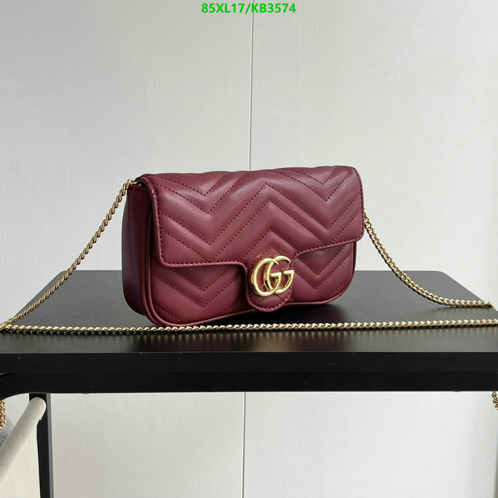 Gucci Bag-(4A)-Marmont Code: KB3574 $: 85USD