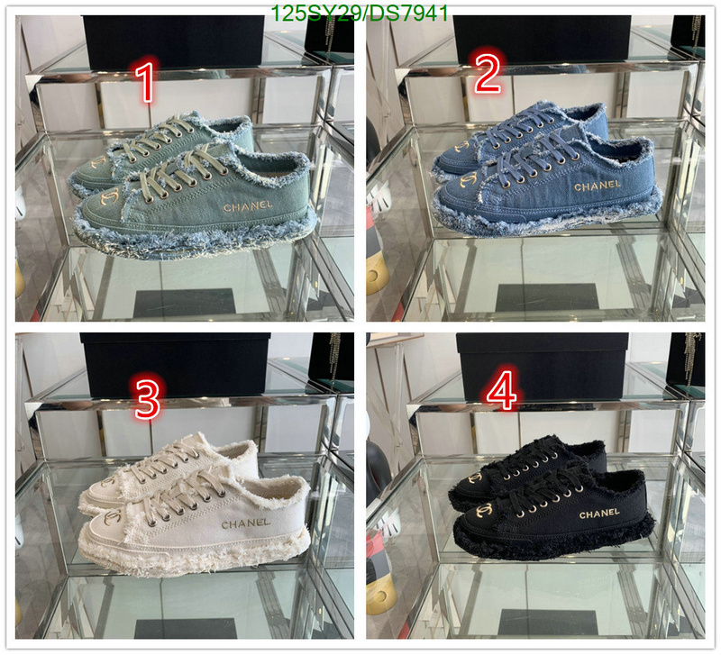 Women Shoes-Chanel Code: DS7941 $: 125USD