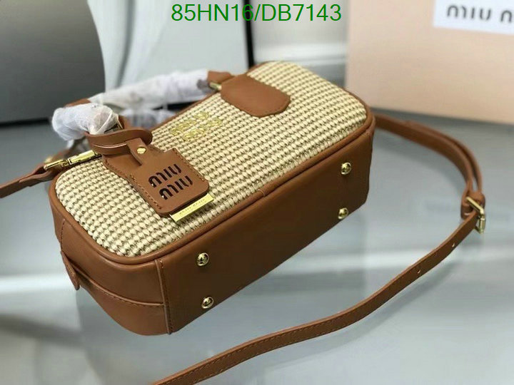 Miu Miu Bag-(4A)-Handbag- Code: DB7143 $: 85USD