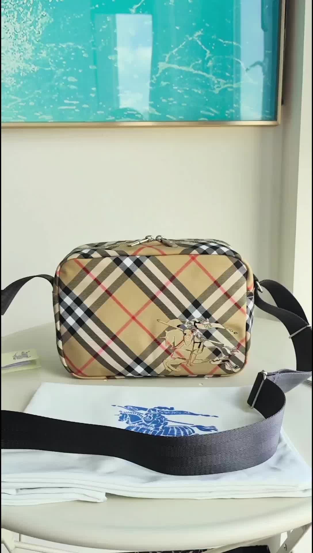 Burberry Bag-(Mirror)-Crossbody- Code: DB7125 $: 159USD