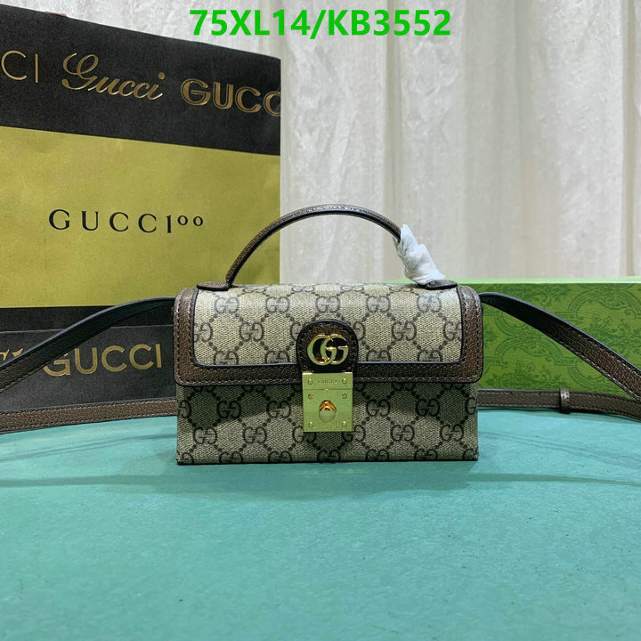 Gucci Bag-(4A)-Crossbody- Code: KB3552 $: 75USD