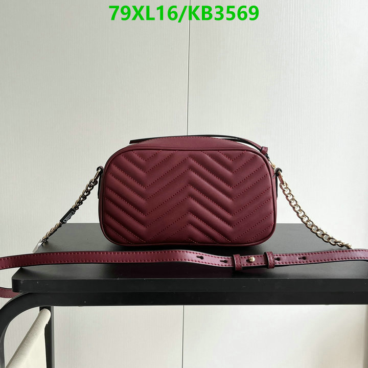 Gucci Bag-(4A)-Marmont Code: KB3569 $: 79USD