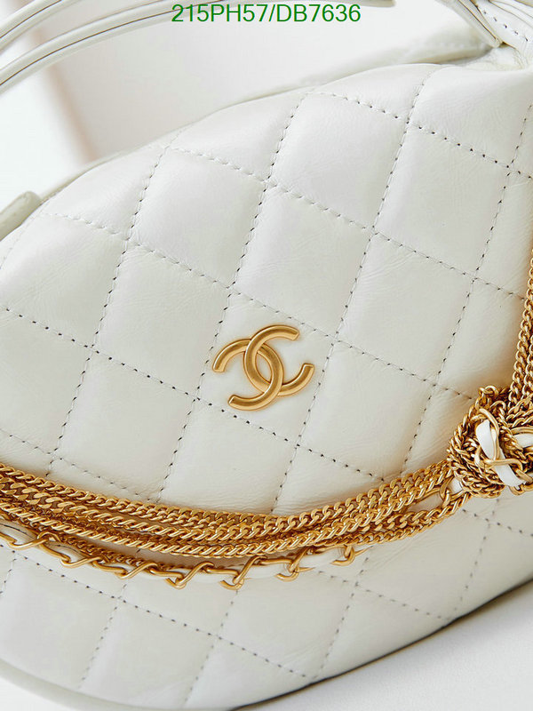 Chanel Bag-(Mirror)-Handbag- Code: DB7636 $: 215USD