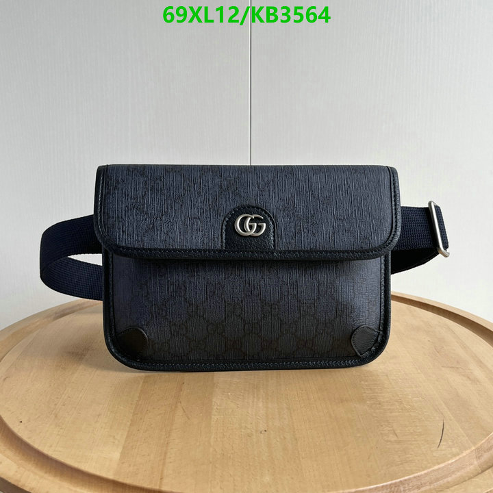 Gucci Bag-(4A)-Belt Bag-Chest Bag-- Code: KB3564 $: 69USD