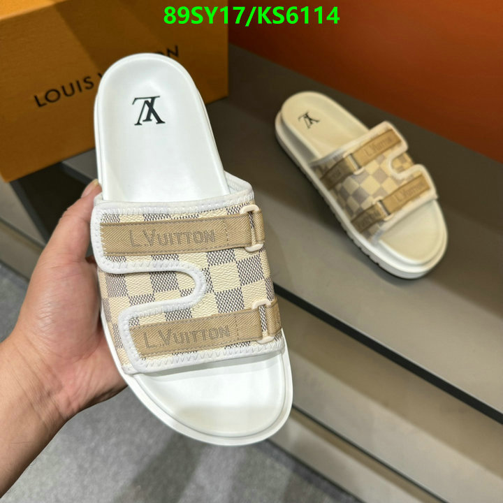 Men shoes-LV Code: KS6114 $: 89USD