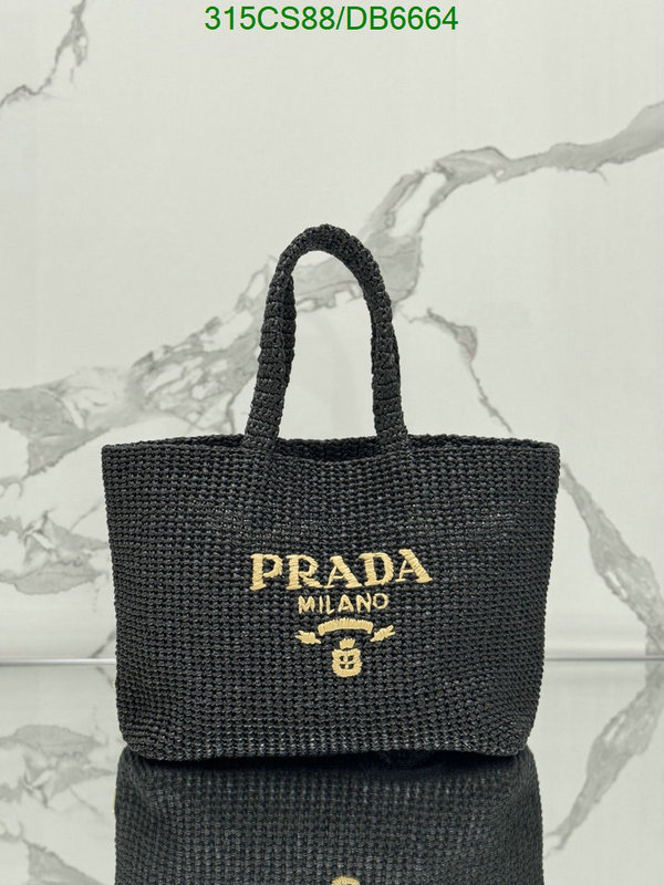 Prada Bag-(Mirror)-Handbag- Code: DB6664 $: 315USD