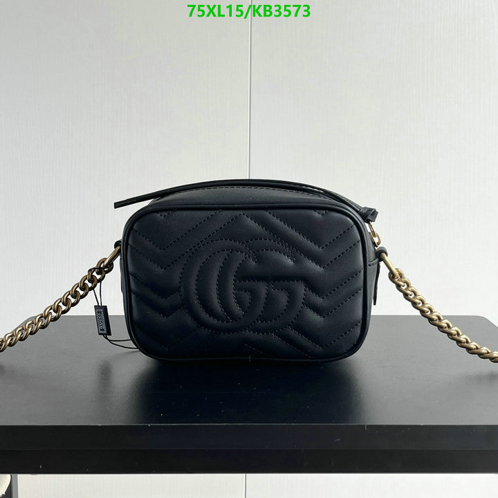 Gucci Bag-(4A)-Marmont Code: KB3573 $: 75USD