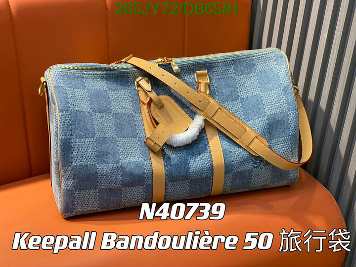 LV Bag-(Mirror)-Keepall BandouliRe 45-50- Code: DB6581 $: 265USD