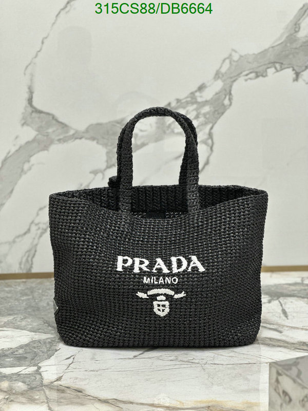 Prada Bag-(Mirror)-Handbag- Code: DB6664 $: 315USD