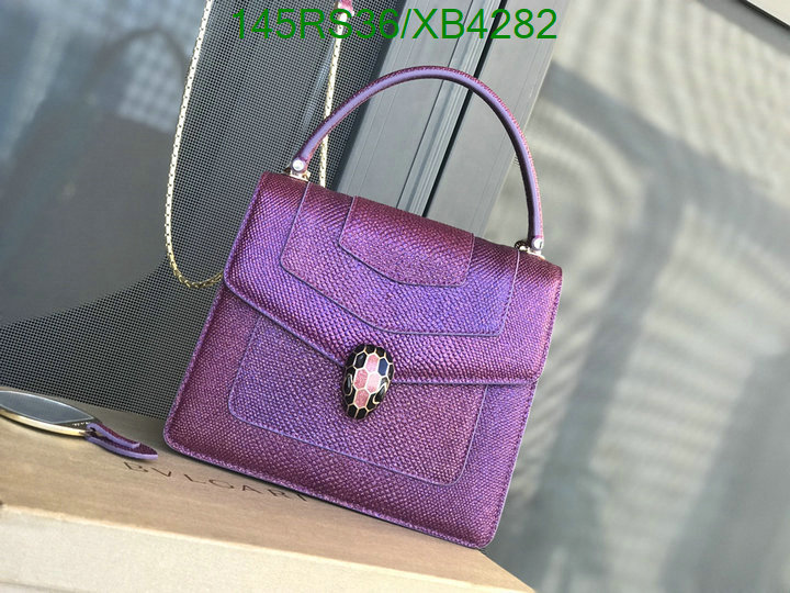 Bvlgari Bag-(4A)-Serpenti Forever Code: XB4282 $: 145USD