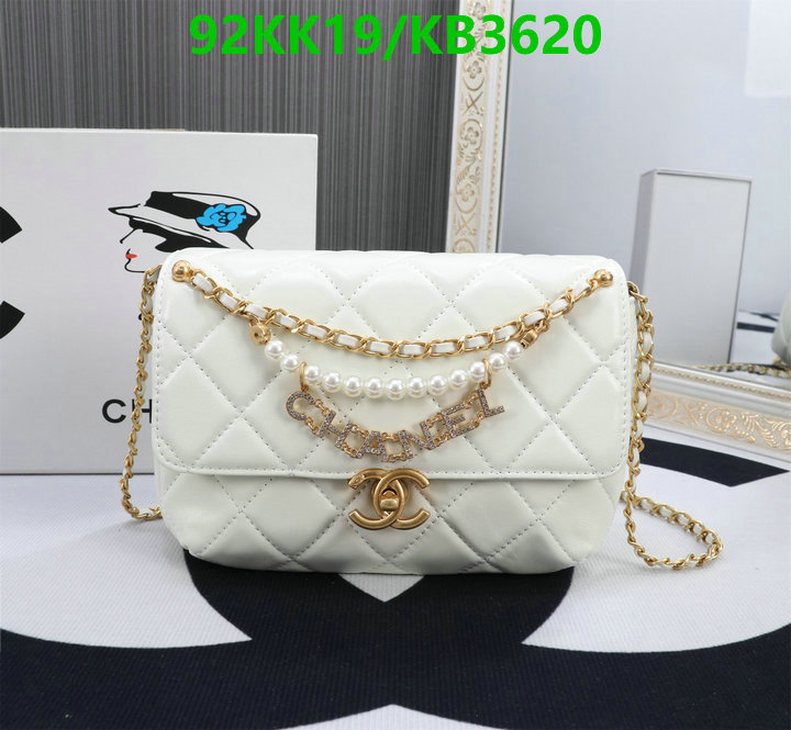 Chanel Bag-(4A)-Crossbody- Code: KB3620 $: 92USD