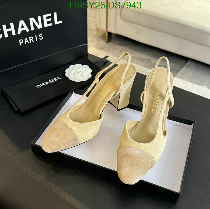 Women Shoes-Chanel Code: DS7943 $: 119USD