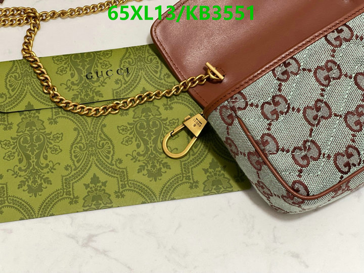 Gucci Bag-(4A)-Marmont Code: KB3551 $: 65USD