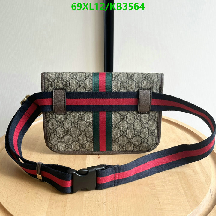 Gucci Bag-(4A)-Belt Bag-Chest Bag-- Code: KB3564 $: 69USD