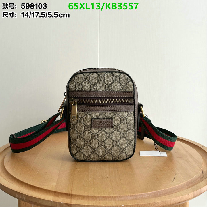 Gucci Bag-(4A)-Crossbody- Code: KB3557 $: 65USD