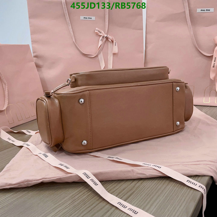 Miu Miu Bag-(Mirror)-Handbag- Code: RB5768 $: 455USD