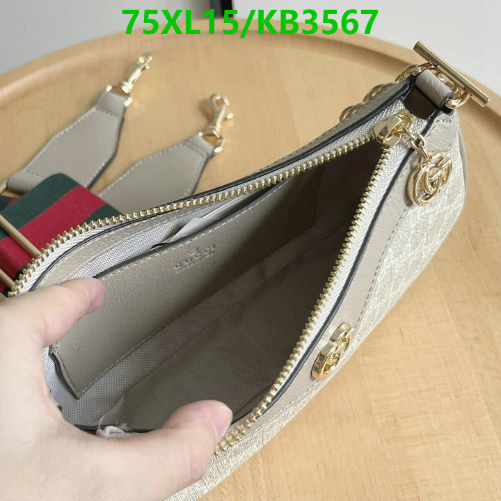 Gucci Bag-(4A)-Crossbody- Code: KB3567 $: 75USD