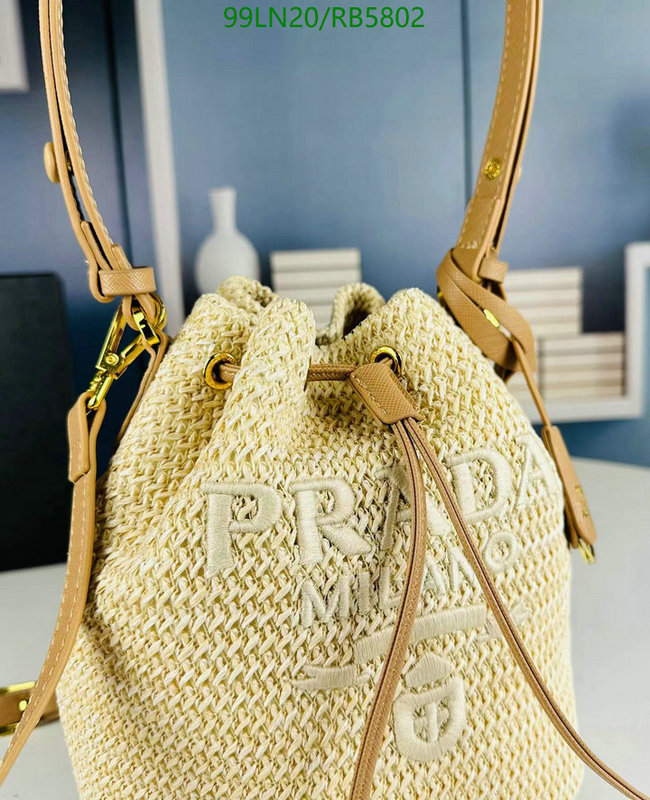 Prada Bag-(4A)-Bucket Bag- Code: RB5802 $: 99USD