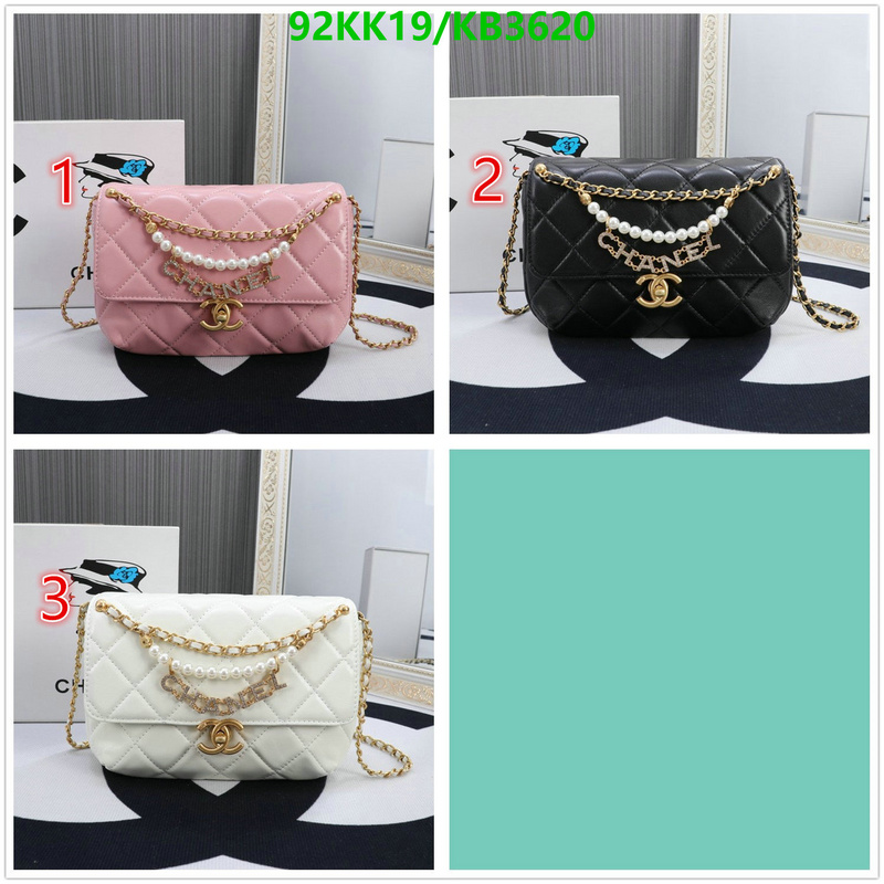 Chanel Bag-(4A)-Crossbody- Code: KB3620 $: 92USD