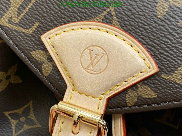 LV Bag-(Mirror)-Backpack- Code: DB6589 $: 229USD