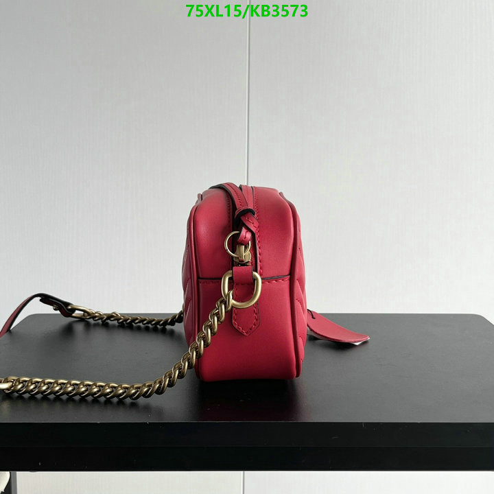 Gucci Bag-(4A)-Marmont Code: KB3573 $: 75USD