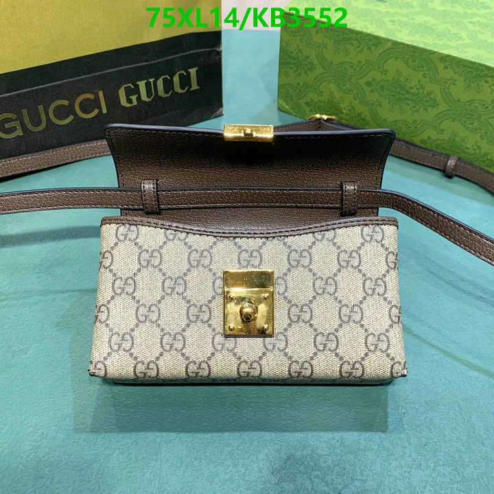 Gucci Bag-(4A)-Crossbody- Code: KB3552 $: 75USD