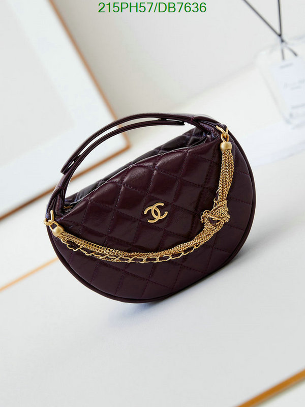 Chanel Bag-(Mirror)-Handbag- Code: DB7636 $: 215USD