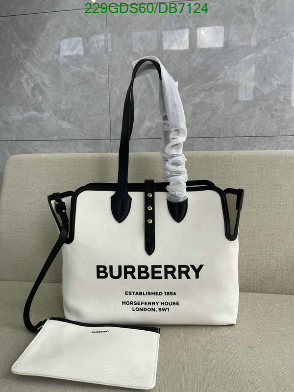 Burberry Bag-(Mirror)-Handbag- Code: DB7124 $: 229USD