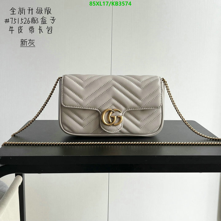 Gucci Bag-(4A)-Marmont Code: KB3574 $: 85USD